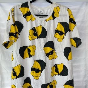 The Simpsons x Neff Steezy Bart Collab tee
